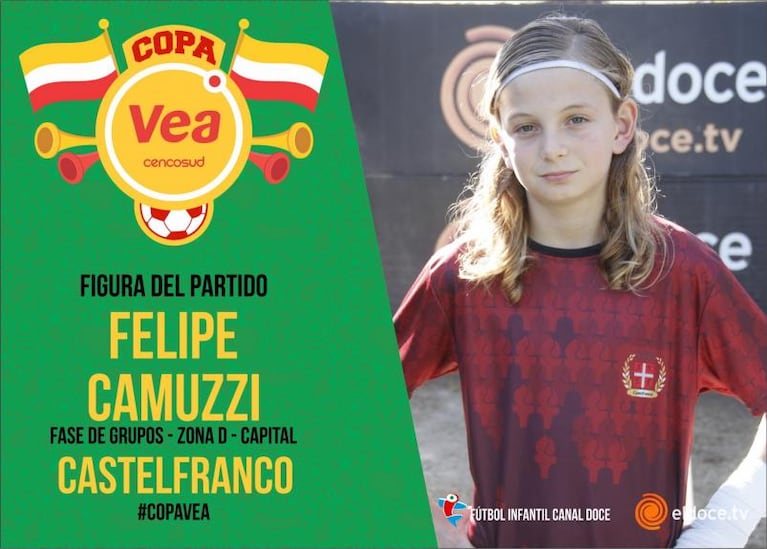 Fútbol Infantil: las Pías y Dante Alighieri, a octavos de final