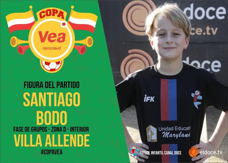 Fútbol Infantil: las Pías y Dante Alighieri, a octavos de final