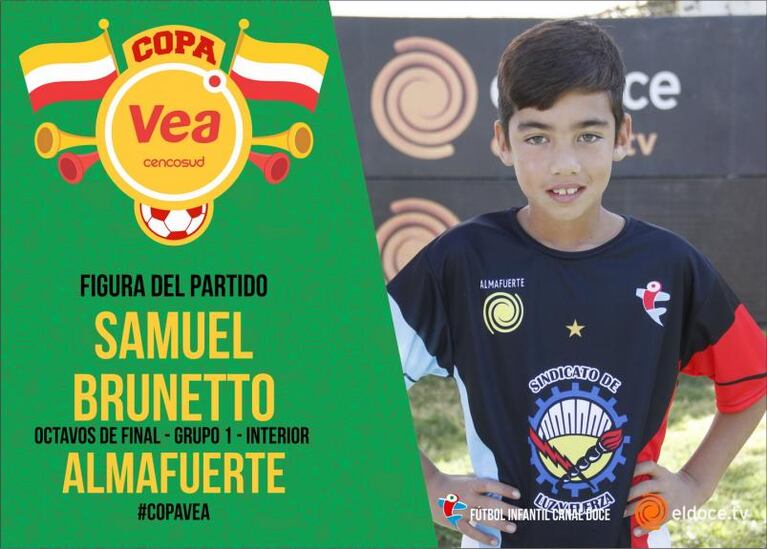 Fútbol Infantil: los octavos de final arrancaron con todo