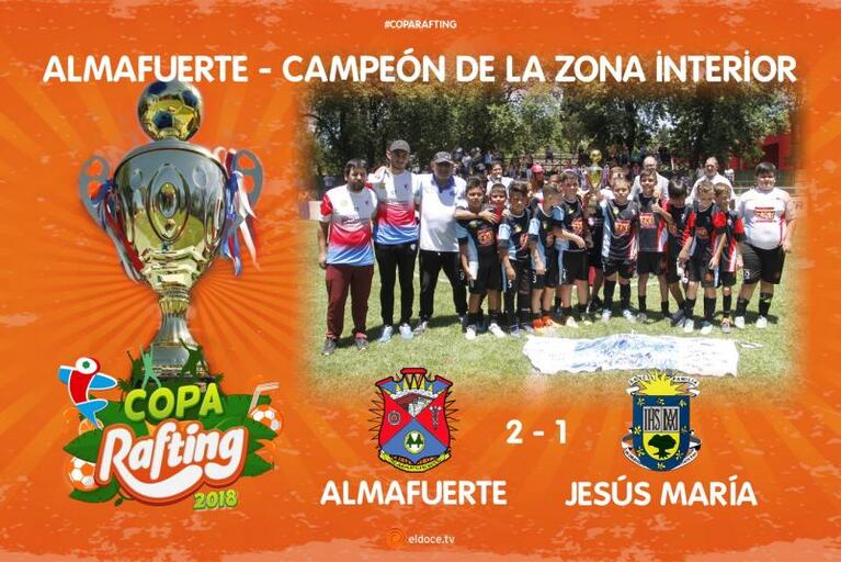 Fútbol Infantil: Santo Tomás y Almafuerte gritaron campeón