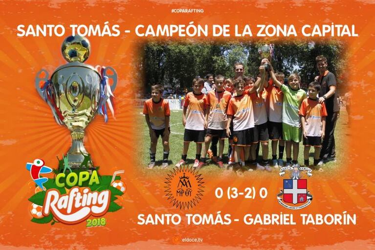 Fútbol Infantil: Santo Tomás y Almafuerte gritaron campeón