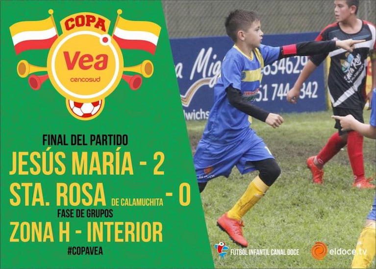 Fútbol Infantil: un domingo con goles bajo la lluvia