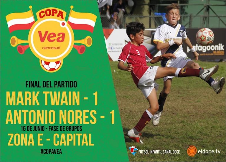 Fútbol Infantil y un programa especial por el día del padre