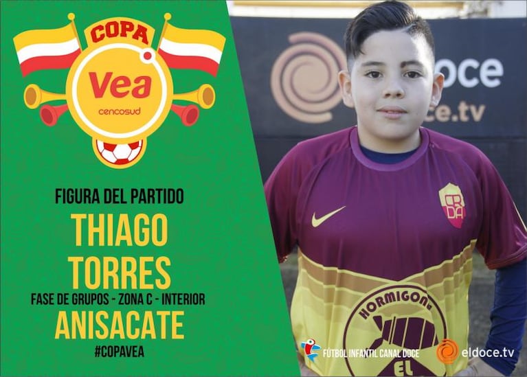 Fútbol Infantil ya tiene los primeros clasificados a octavos de final