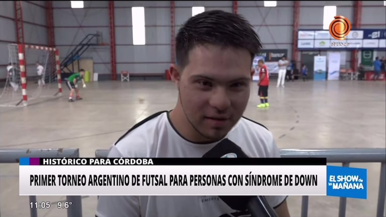 Futsal realiza el primer torneo de fútbol para personas con síndrome de down