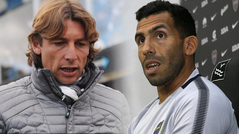 Gabriel Heinze y Carlos Tevez, bajo la lupa.