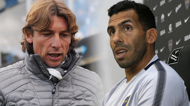 Gabriel Heinze y Carlos Tevez, bajo la lupa.