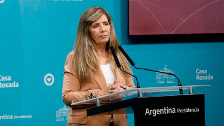 Gabriela Cerruti, portavoz de la Presidencia de la Nación.