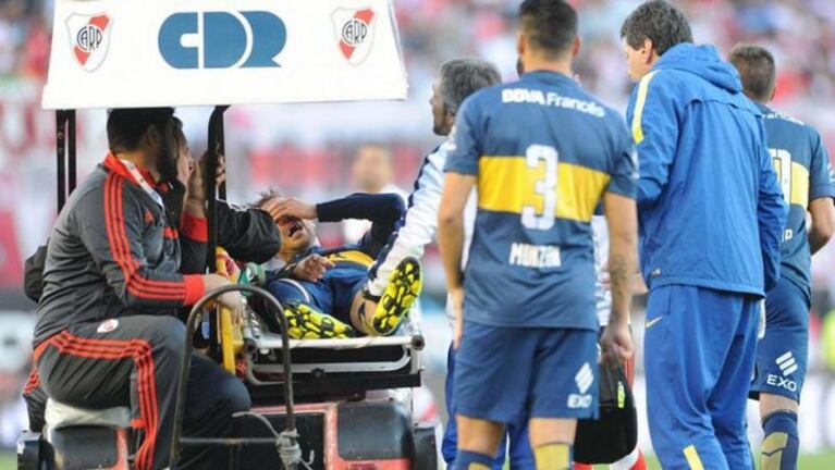 Gago se rompió el tendón y será operado