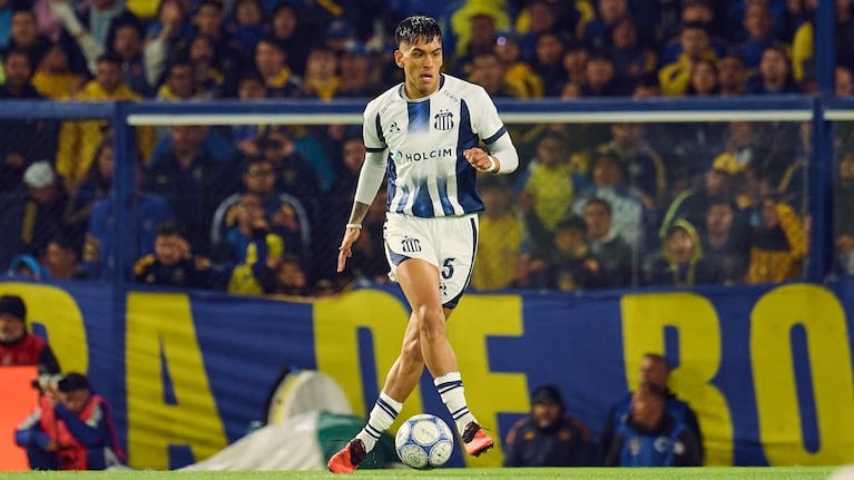 Galarza, envuelto en una polémica tras el partido ante Boca. Foto: prensa Talleres.