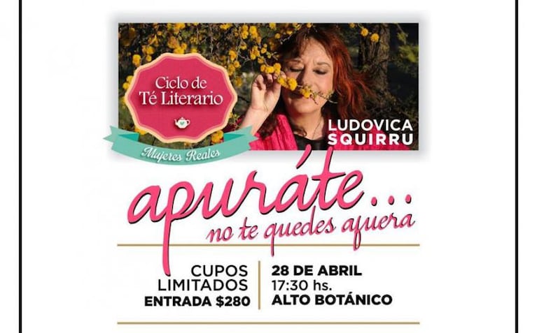 Ganadores de entradas para Ludovica Squirru