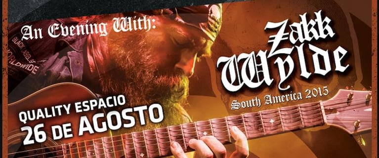 Ganadores de las entradas para Zakk Wylde 