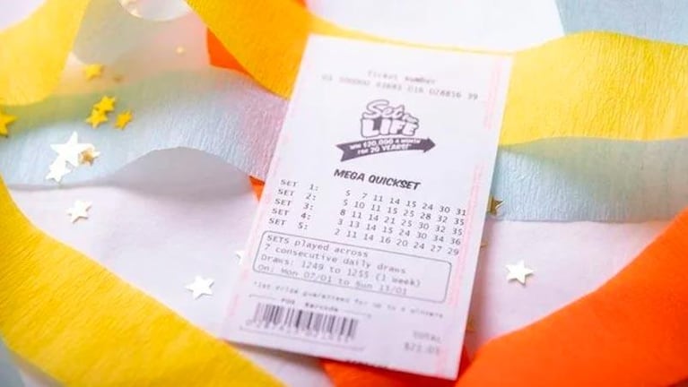 Ganó una fortuna en dólares en la lotería y se lo ocultó a su familia durante 10 años