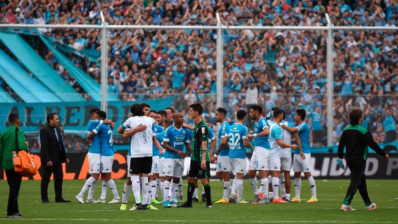 García ingresó y al minuto marcó el gol. Foto: Lucio Casalla / ElDoce.tv.