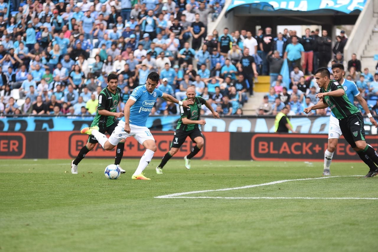 García ingresó y al minuto marcó el gol. Foto: Lucio Casalla / ElDoce.tv.