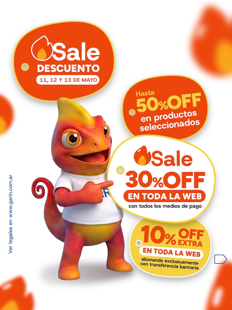 GARIN lanza el “Sale descuentos” con promociones que van hasta el 50% OFF