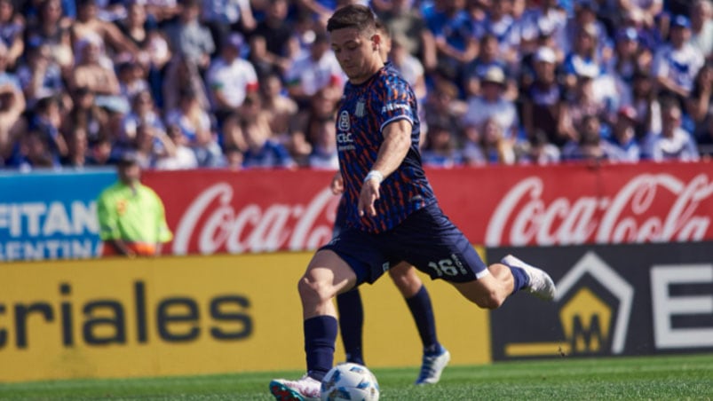 Garro marcó un golazo para Talleres. Foto: Prensa Talleres.