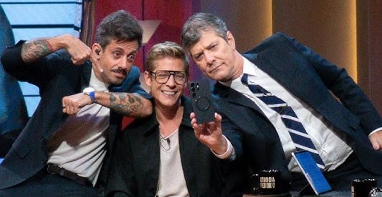 Gastón Dalmau con Rada y Pergolini.