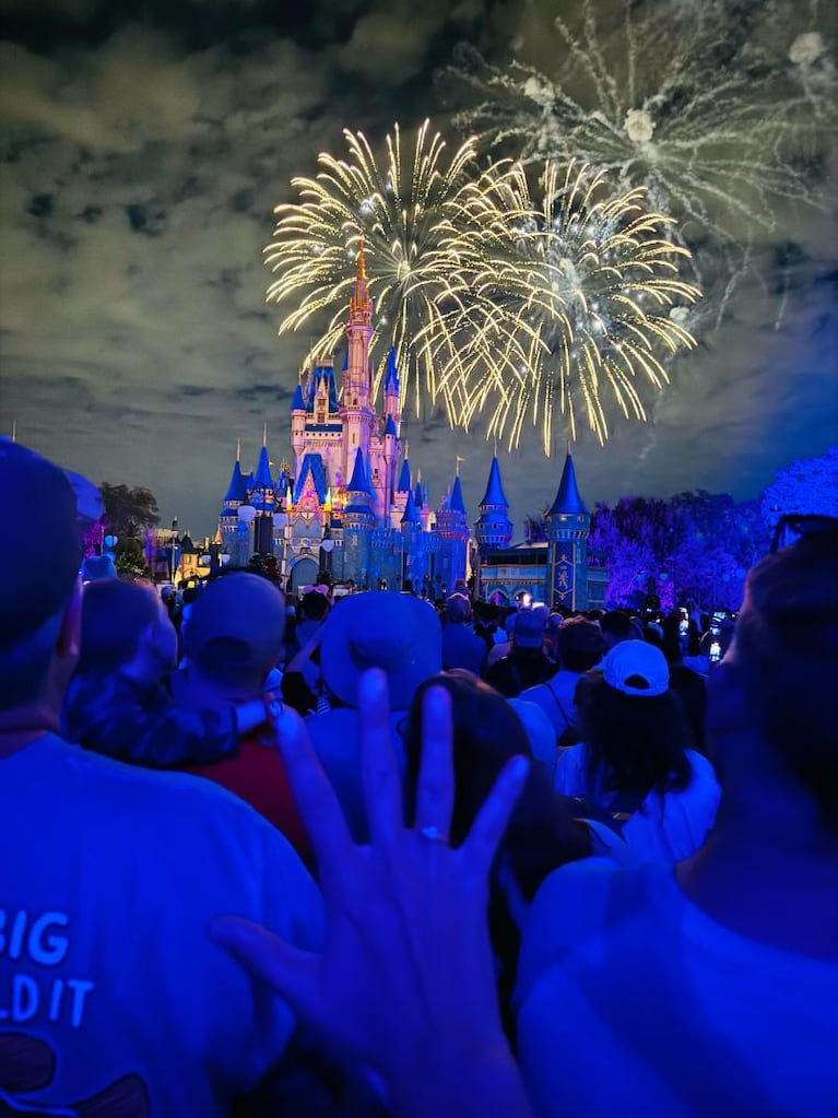 Gastón Massa le pidió casamiento a su novia en Disney