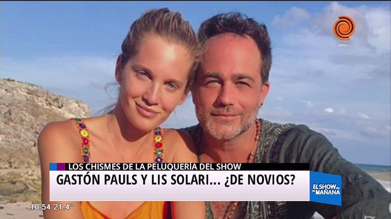 Gastón Pauls y Liz Solari... ¿son novios?