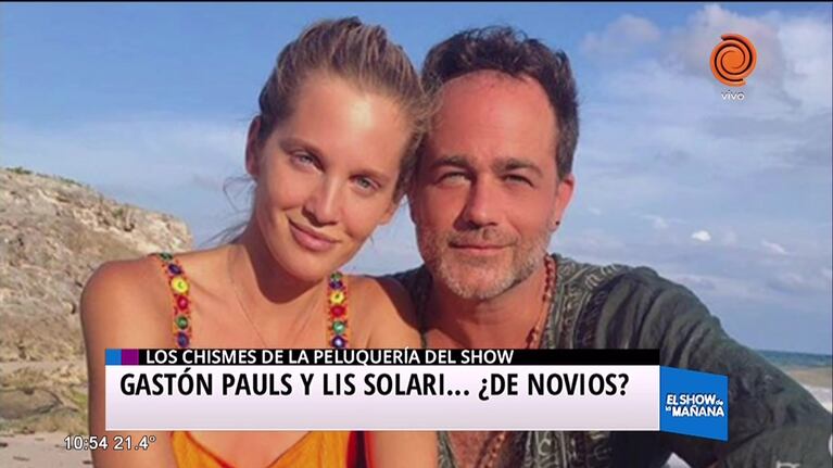 Gastón Pauls y Liz Solari... ¿son novios?