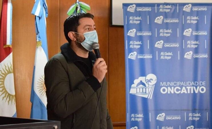 Gastón Re pelea contra el Covid-19 en el Hospital Rawson.