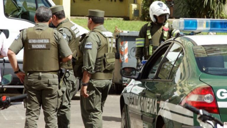 Gendarmería Nacional encabeza los operativos.