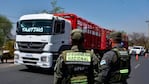 Gendarmería Nacional, presente en La Falda para controles. / Foto: Municipalidad de La Falda