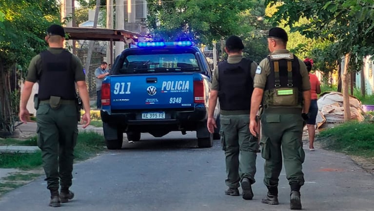 Gendarmería patrulla con la Policía de Santa Fe las calles de Rosario. Foto: Fredy Bustos/El Doce.