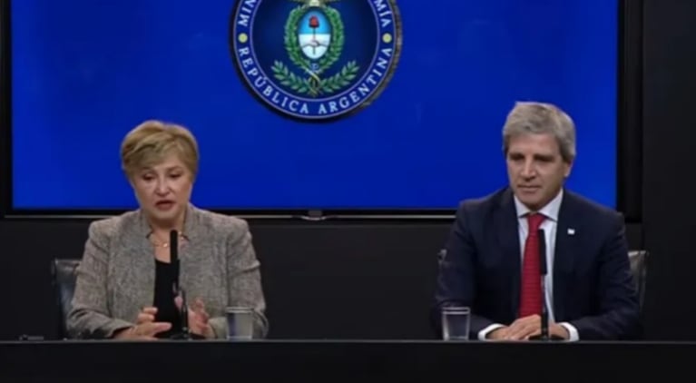 Georgieva celebró la baja de la inflación y la acumulación de reservas: “Sigan comprando”