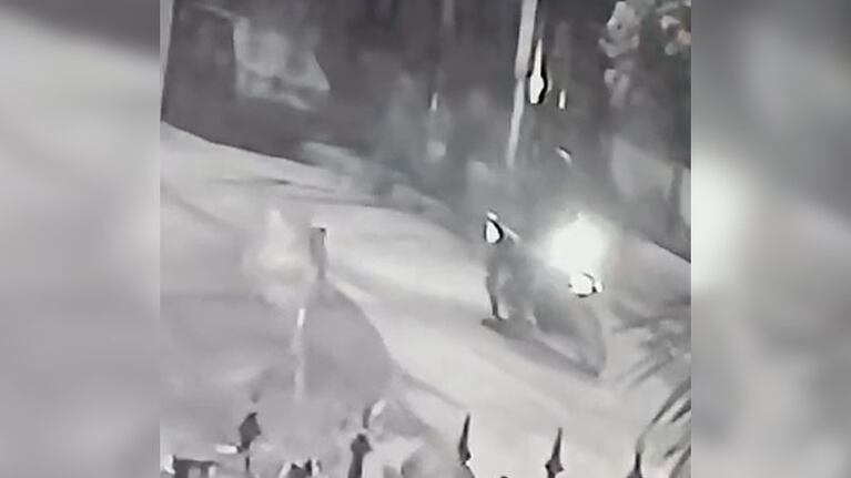 Germán fue atacado por motochoros y está muy grave.