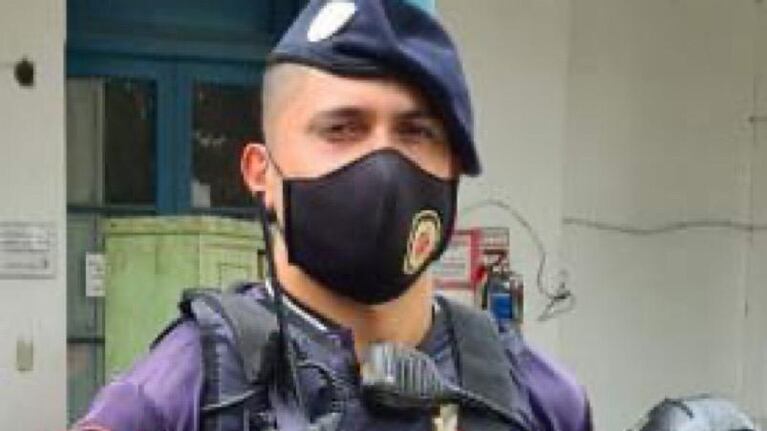 Germán Luján, el impensado héroe de la tarde de fútbol.