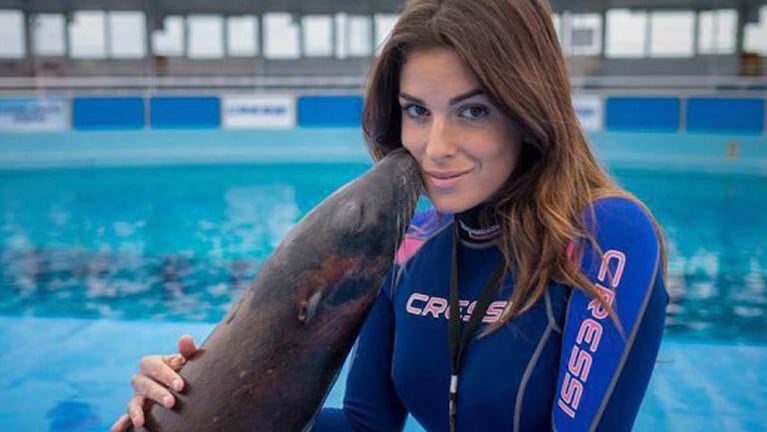 Gessica Notaro no podrá volver a entrenar delfines.