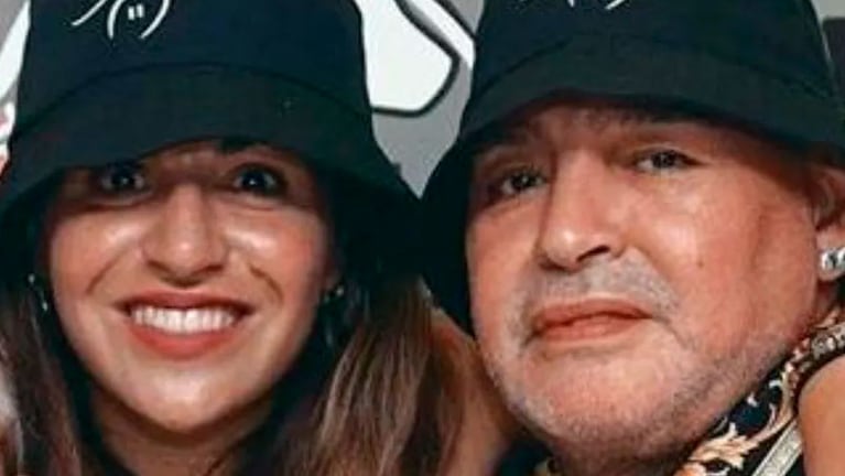 Gianinna Maradona recordó a su papá con una hermosa postal familiar.