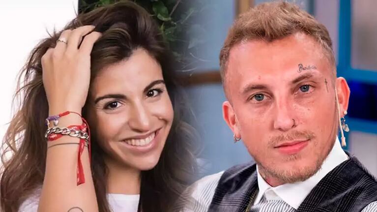 Gianinna Maradona y El Polaco.