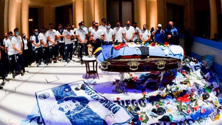 Gimnasia La Plata despidió con honores a Diego Maradona: el emotivo homenaje