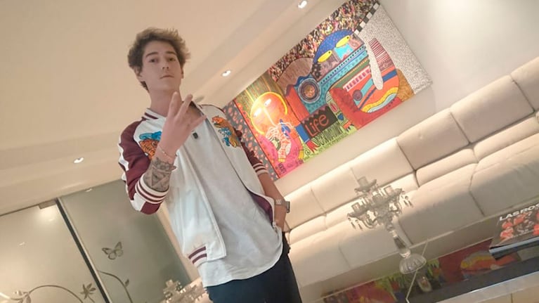 Giorgio abrió las puertas de su casa y habló de todo. / Foto: Juan Pablo Lavisse ElDoce.tv