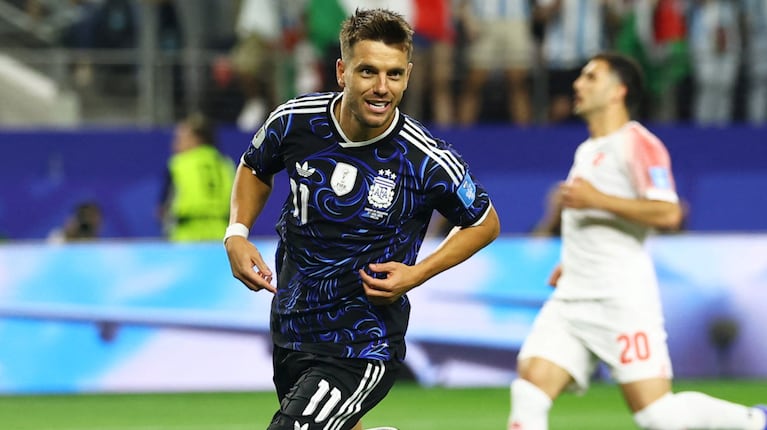Giovani Lo Celso anotó el 1-0 de Argentina contra Jordania. (Foto: Reuters)