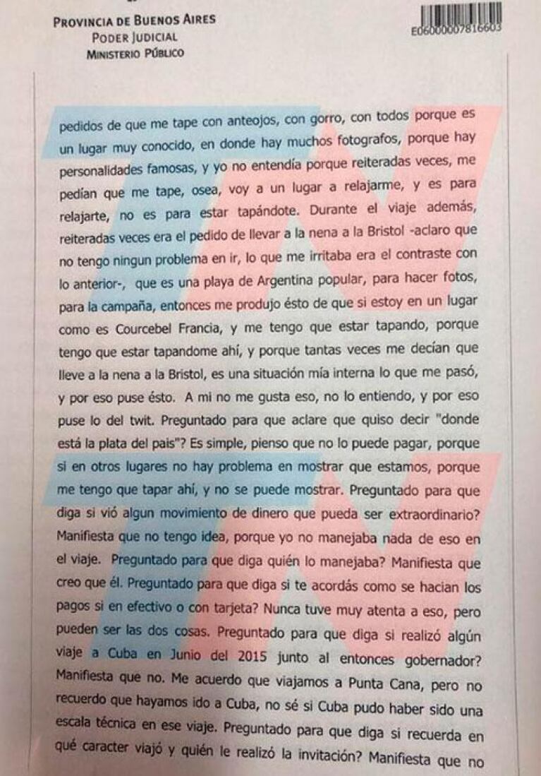 Gisela Berger declaró tras denunciar a Daniel Scioli: los detalles de los viajes de lujo