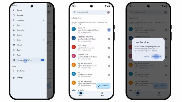 Gmail: cómo cancelar suscripciones y limpiar la bandeja de entrada en segundos