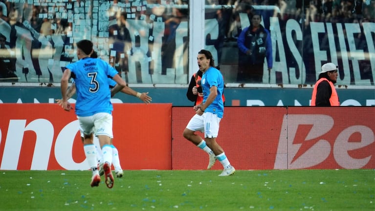 González Metilli, el gran héroe de Belgrano en el clásico en el Kempes.
