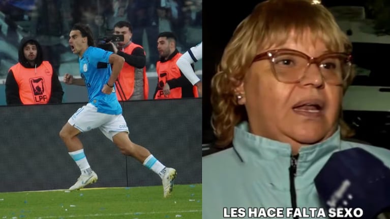 González Metilli se acordó de la hincha viral de Belgrano.