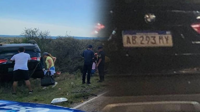 González protagonizó la tragedia con la camioneta BMW con patente adulterada.