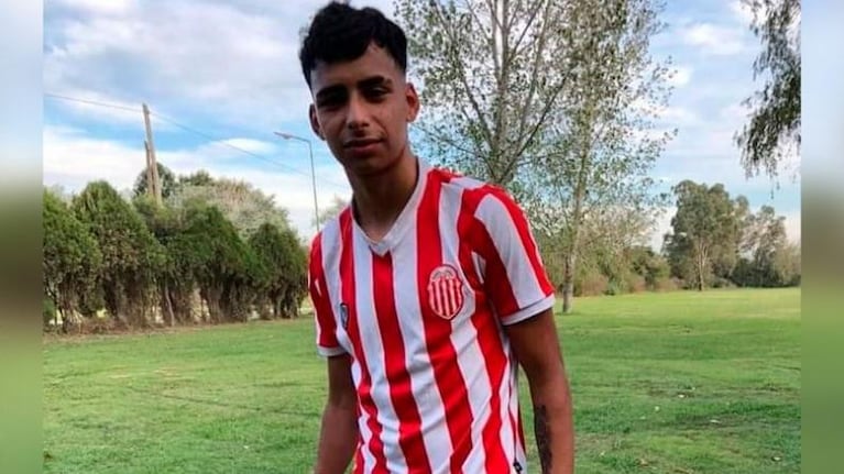González tenía 17 años y hacía inferiores en Barracas Central. 