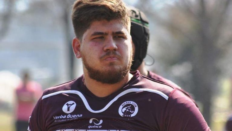 Gonzalo "Chalo" Fanjul, primera línea del primer equipo de rugby del Jockey Club de Tucumán.