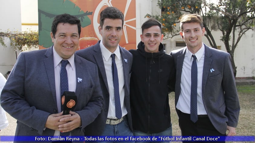 Gonzalo Maroni, actual figura de Boca que jugó en el Peña, nos visitó en torneo de El Doce.