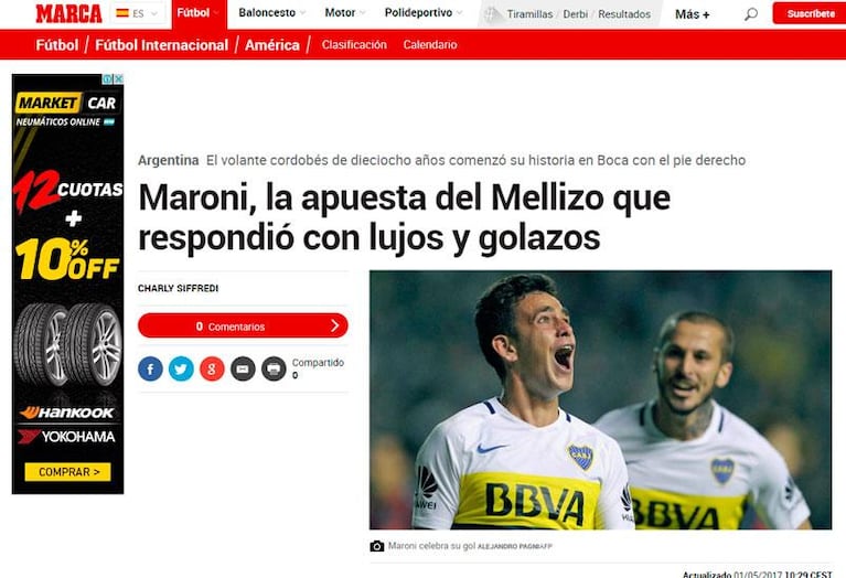 Gonzalo Maroni, el pibe que cumplió el sueño de todos