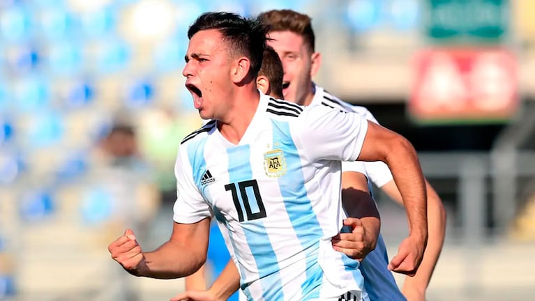 Gonzalo Maroni, uno de los cordobeses seleccionados. Foto: AFP.