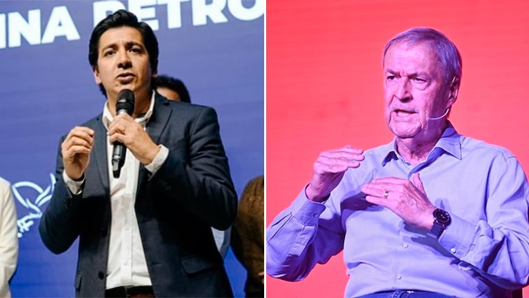 Gonzalo Roca saca ventaja sobre Juan Schiaretti en Córdoba.