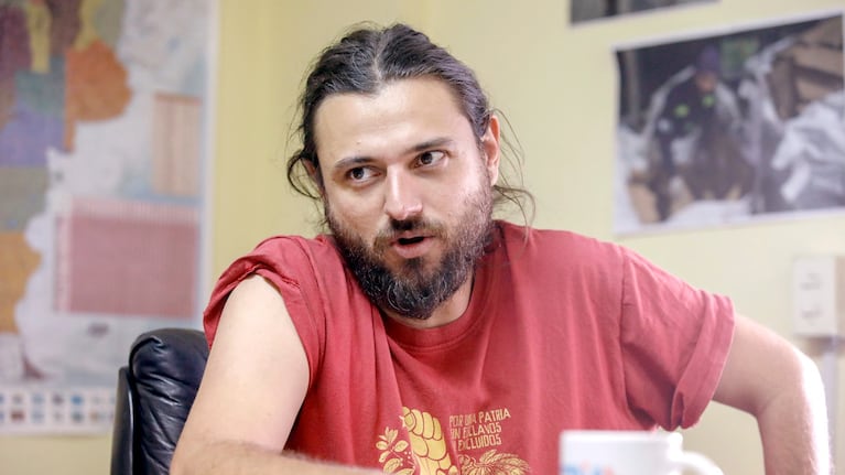 Grabois negó una toma y dijo que entraron a los terrenos autorizados por la hermana de Etchevehere.